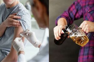 can i drink alcohol after rsv vaccine